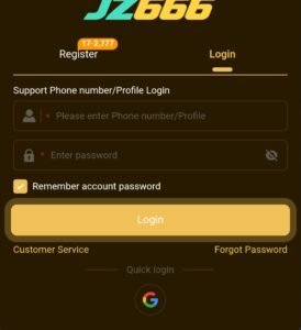 jz666B Game Register